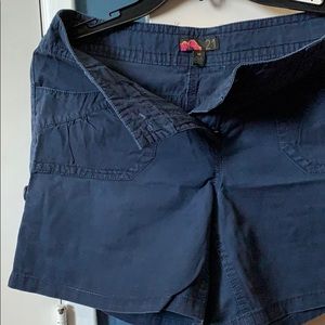 Blue navy shorts sz M